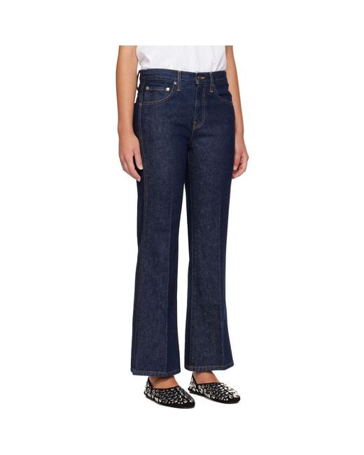 Khaite Blue Clara Jeans