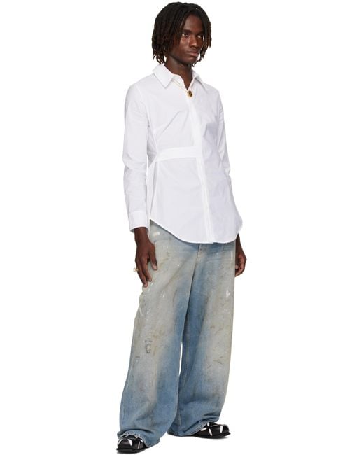 Jean Paul Gaultier Metallic 'The-Tone Piercing' Ring for men