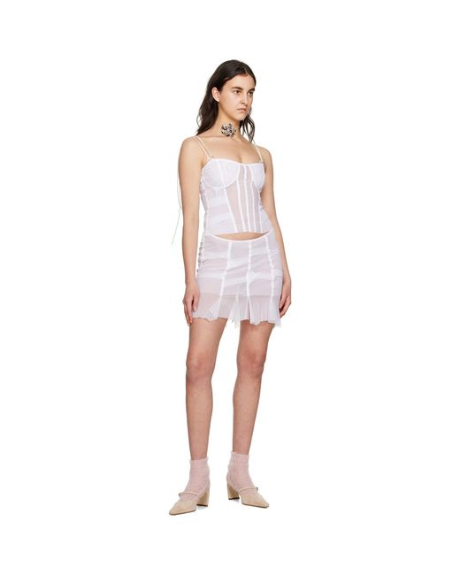nastyamasha White Ssense Exclusive Camisole