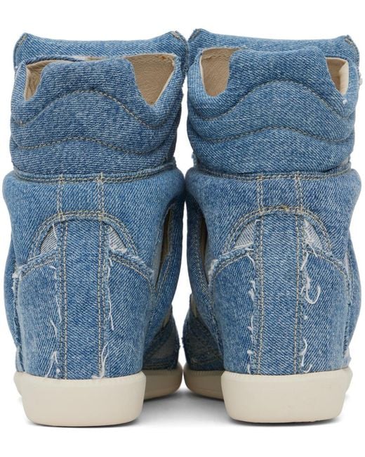 Isabel Marant Blue Bekett Sneakers