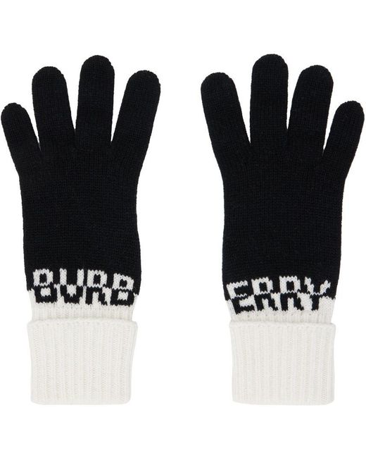 Burberry gloves cheap mens white