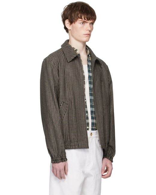 A.P.C. Black Gilbert Jacket for men