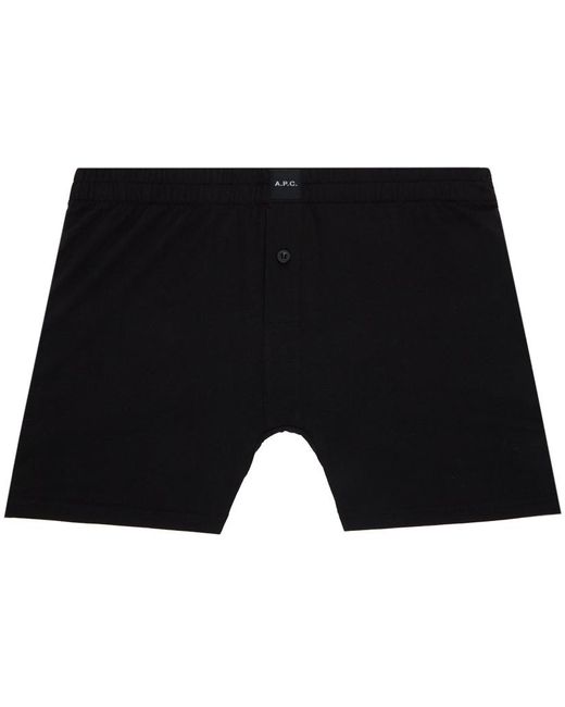 A.P.C. . Black Cabourg Boxers for men