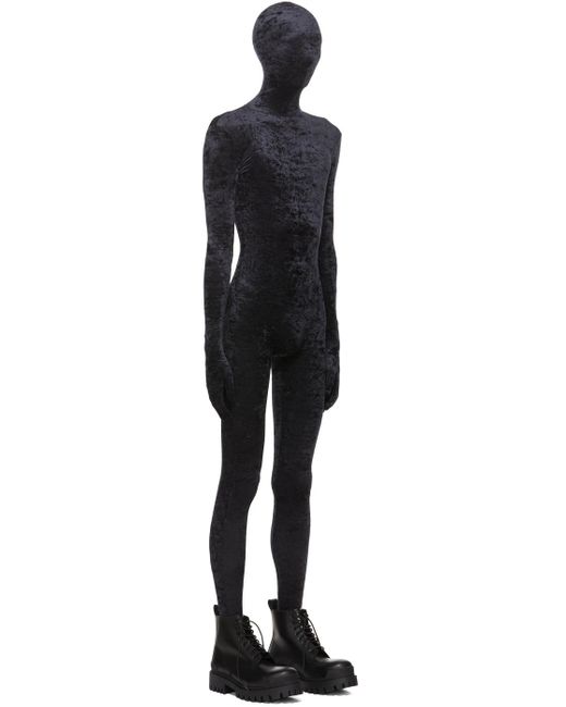 Vetements Black Gray Morph Jumpsuit for men