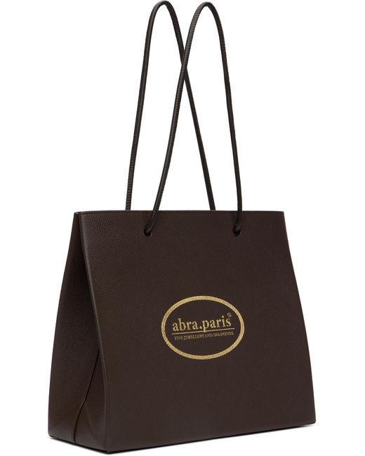 Abra Black Paris' Shopping Tote for men