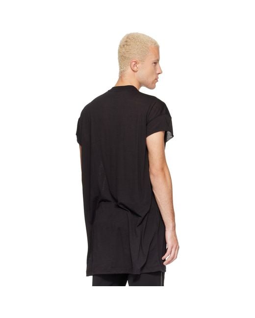 Rick Owens Black Tower Ricky S Jumbo S/S T-Shirt for men