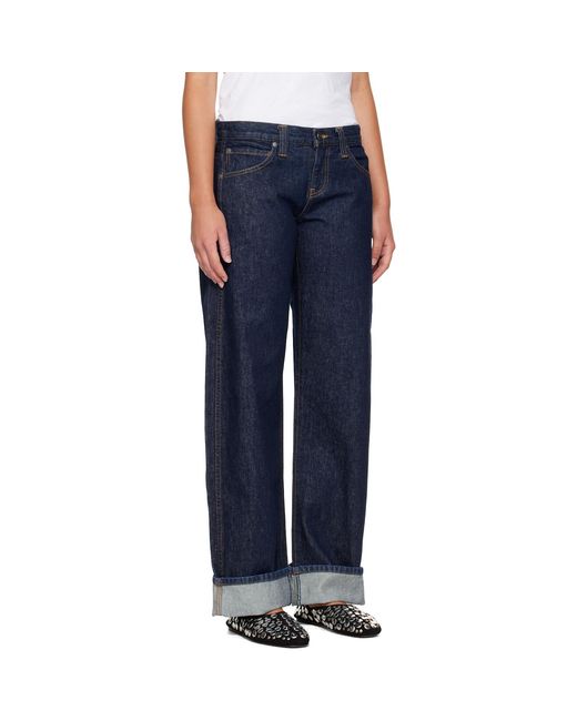 Khaite Blue Karo Jeans