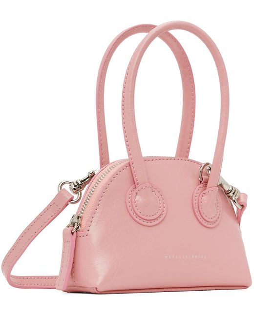 MARGE SHERWOOD Pink Mini Bessette Bag