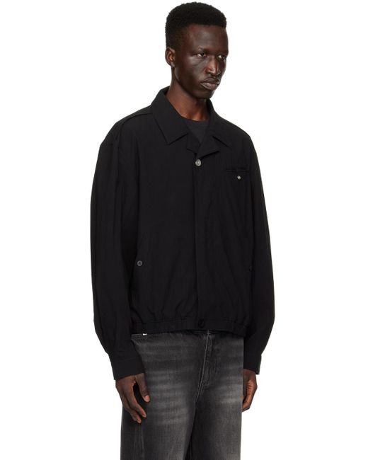 C2H4 Black Villa 'la Roche' Jacket for men