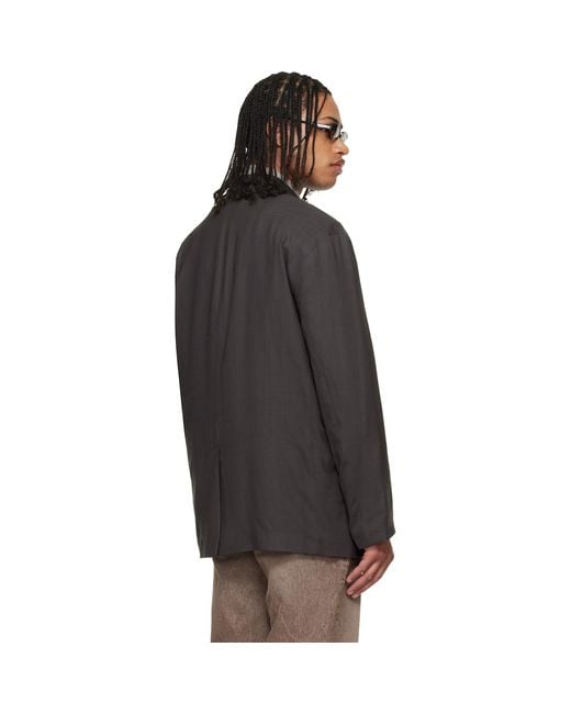 Our Legacy Black Industry Blazer for men