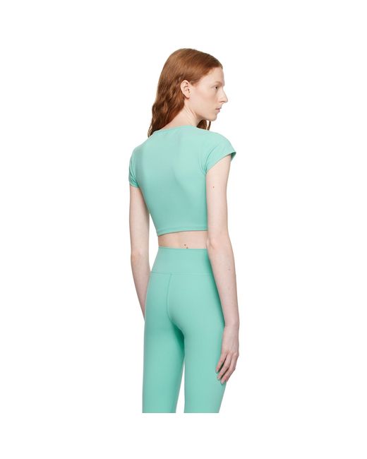 Sporty & Rich Green Bonded T-Shirt