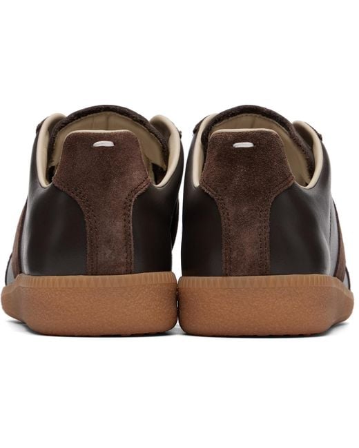 Maison Margiela Brown Replica Sneakers for men