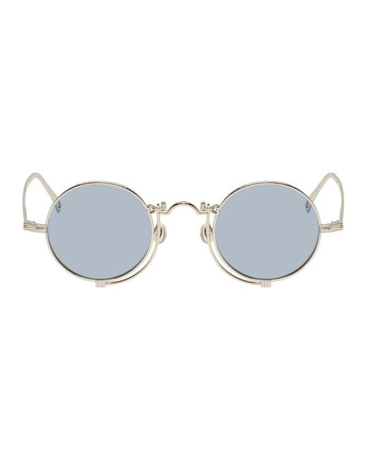 Matsuda Metallic Silver 10601h Sunglasses for men