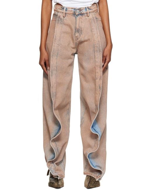 Y/project バナナジーンズ　Banana jeans Y/Project Banana Jeans, Vintage Blue — SLOW WAVES