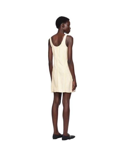 Rag & Bone Black Laney Denim Minidress