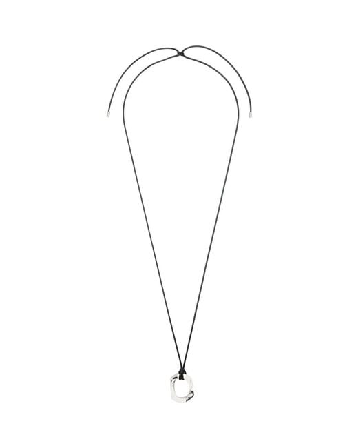 NUMBERING Black #5749 Necklace