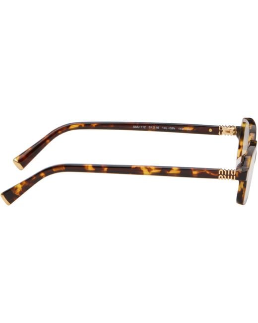 Miu Miu Black Miu Regard Light Glasses