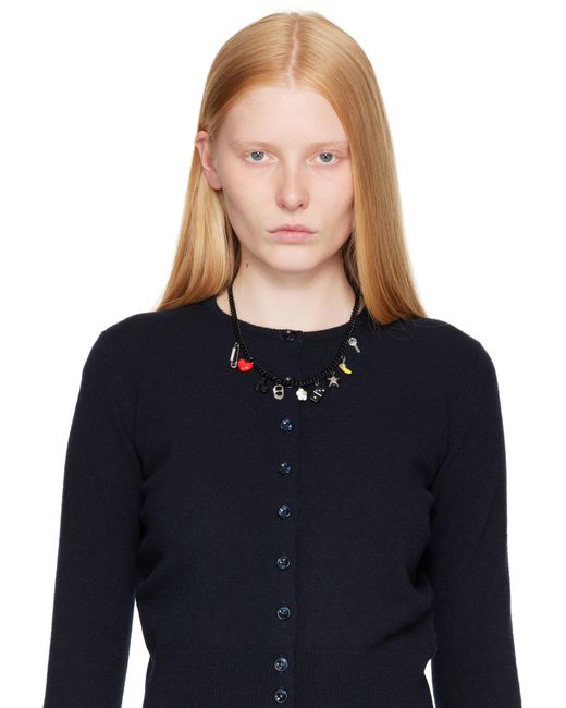 Marc Jacobs 'The Collector Charm' ネックレス Black
