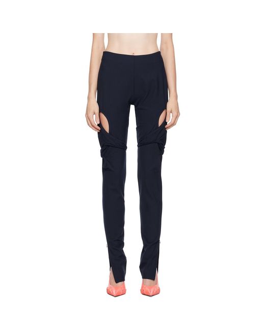 OTTOLINGER Blue Fitted Loop Trousers