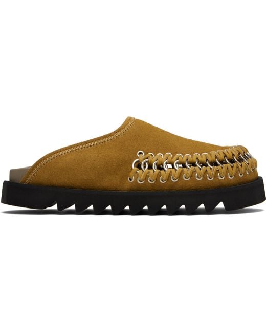 Toga Virilis Black Suede Loafers for men