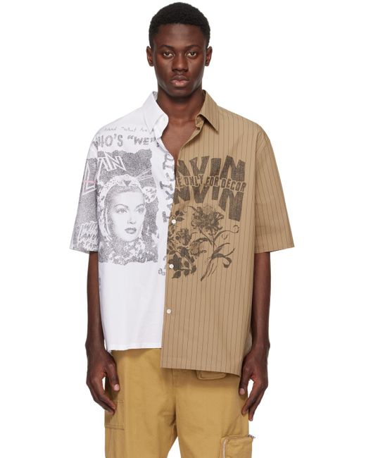 Lanvin Multicolor Off- Future Edition Shirt for men