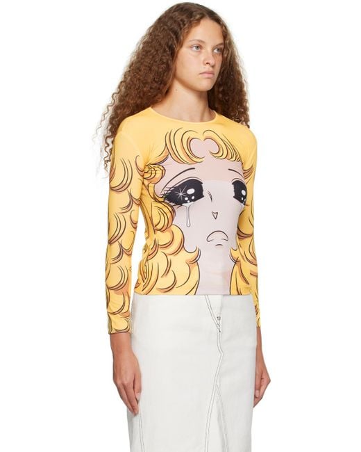 Pushbutton Multicolor Ssense Exclusive Crying Girl Long Sleeve T-shirt