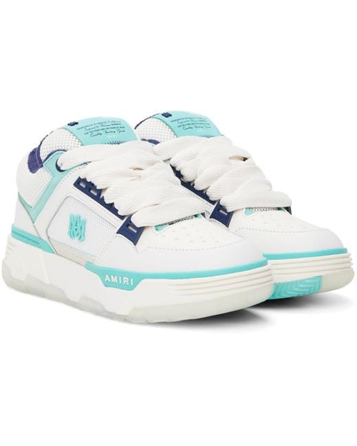 Amiri Black White & Blue Ma-1 Sneakers for men