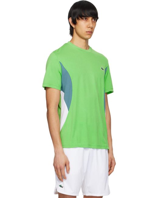 Lacoste Green Novak Djokovic Edition T-Shirt for men