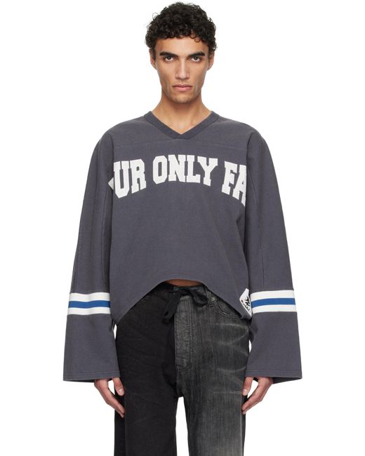 T-Shirt 'Only Fans' Bleu Marine Édition Pztoday Doublet pour homme en coloris Black