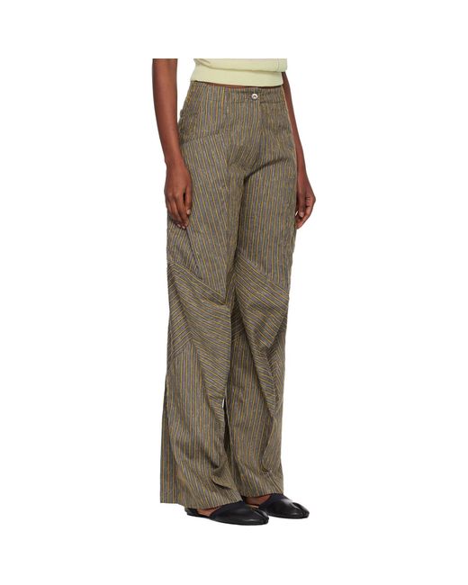 Kiko Kostadinov Multicolor Centennial Trousers