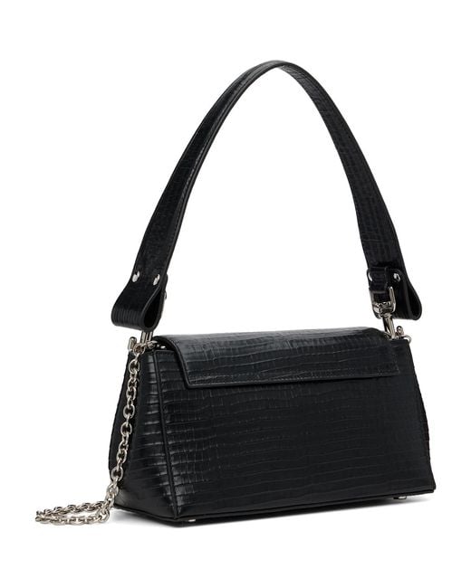 Vivienne Westwood Black Hazel Medium Handbag