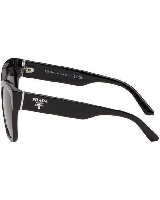 Prada Black Cat-eye Sunglasses