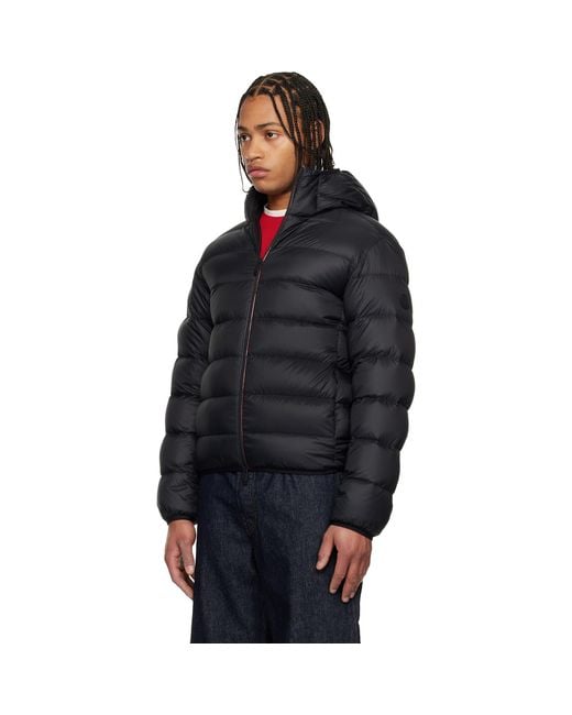 Moncler Black Erdon Short Down Jacket for men
