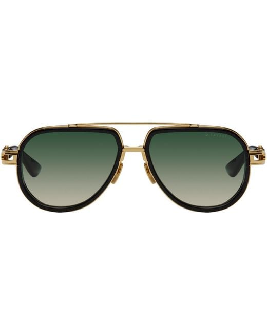 Dita Eyewear Green Vastik Sunglasses for men
