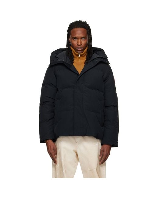 Canada Goose Black Seymour Down Coat for men