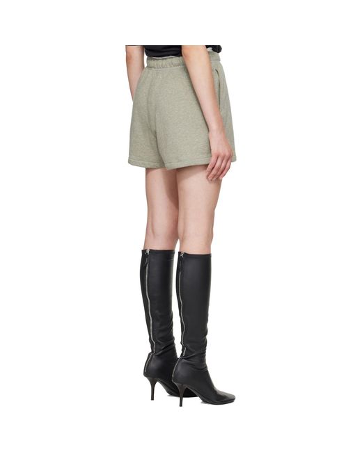 Fear Of God Gray Classic Fit Shorts