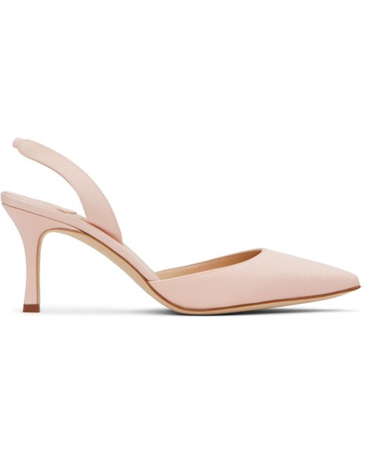 Manolo Blahnik Black Carolyne 70 Heels