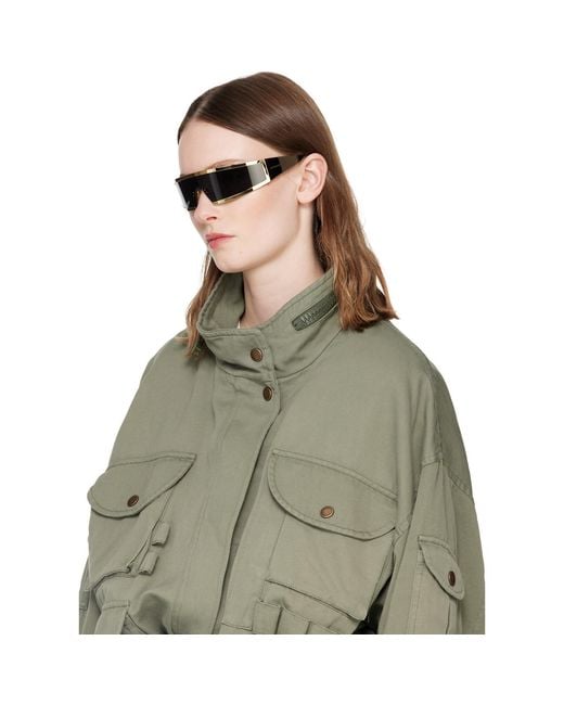 Givenchy Blue Square Sunglasses