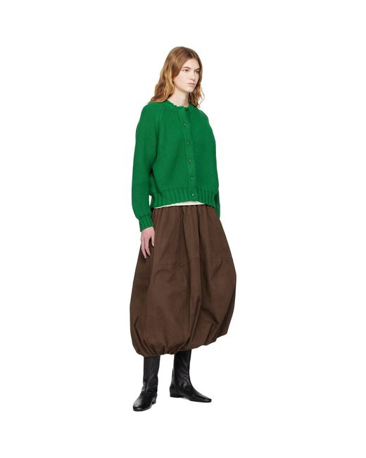 YMC Green Atomic Cardigan