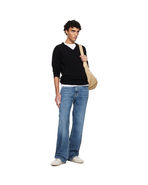 Common Projects Black Off- Minimal Runner Sneakers for men