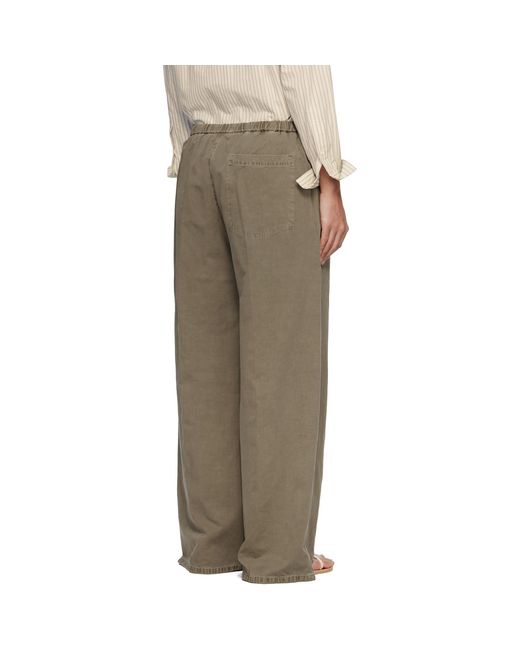 Citizens of Humanity Natural Khaki Aurora Pull On Trousers