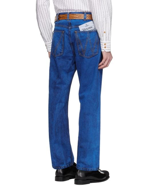 Vivienne Westwood Blue Ranch Jeans for men