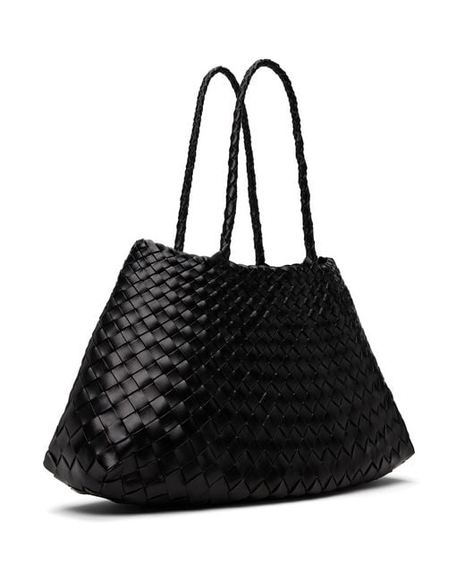 Dragon Diffusion Black Santa Croce Big Tote