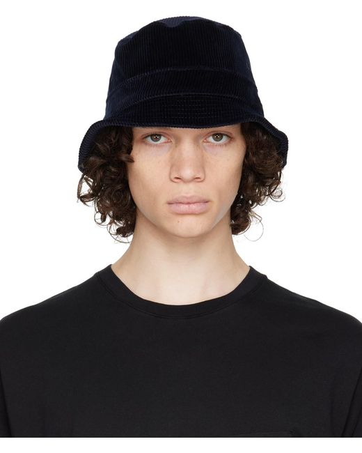 Universal Works Brisbane Cord Bucket Hat in Black for Men Lyst UK