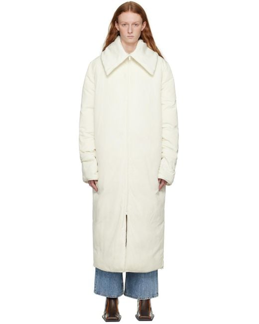 By Malene Birger Natural Off- Claryfame Down Coat