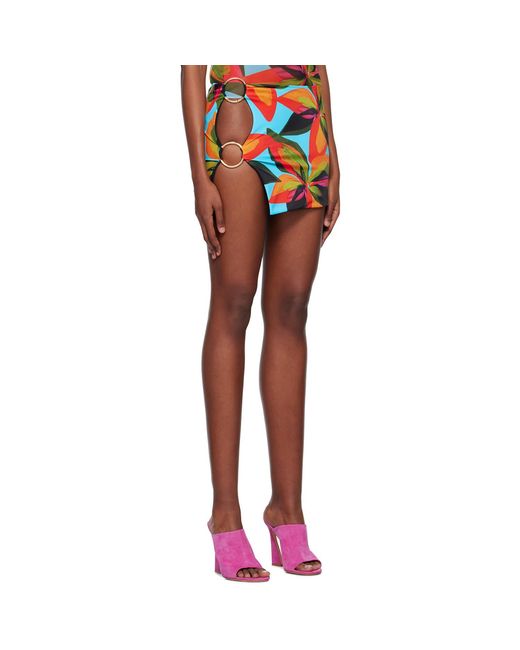 Louisa Ballou Multicolor Ssense Exclusive Double Ring Cover-up Skirt