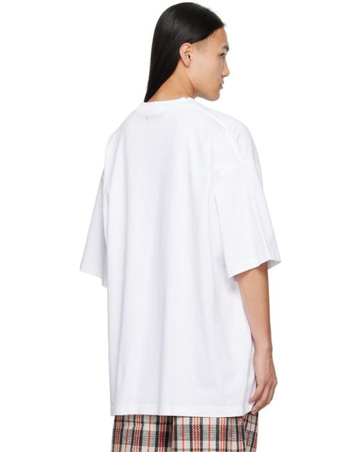 メンズ Vetements ホワイト Limited Edition Tシャツ White