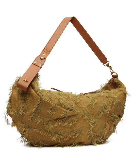 Vivienne Westwood Metallic Fringes Fil Coupé Agnes Large Shoulder Bag for men
