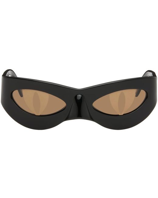 Charles Jeffrey Black Neko Sunglasses for men