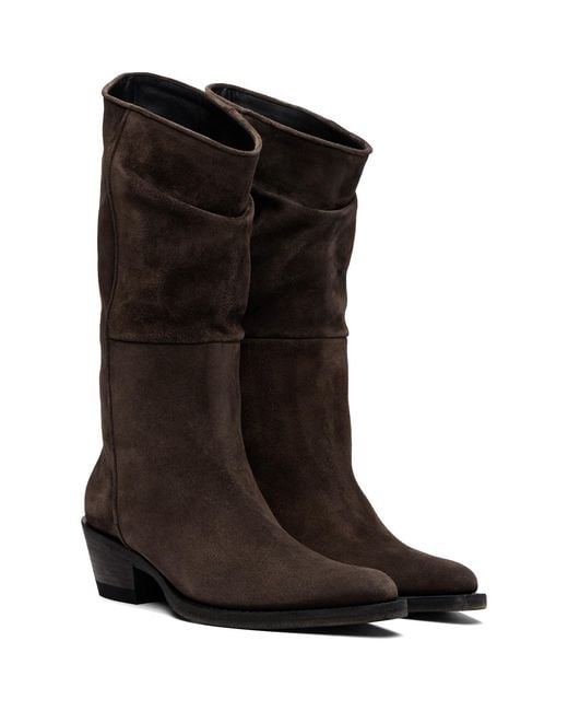 Khaite Brown Clive Boots
